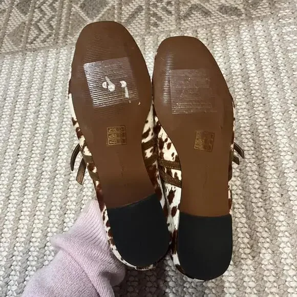 Madewell The Greta Double-Strap Ballet Flat in Russet Multi - Picture 5 of 6